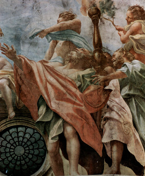 Dome fresco in the...