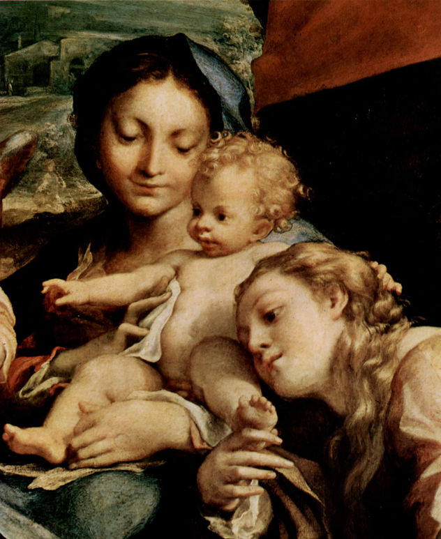 Virgin of Saint Jerome (the day), scene