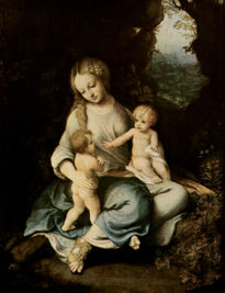 Virgin with Saint...