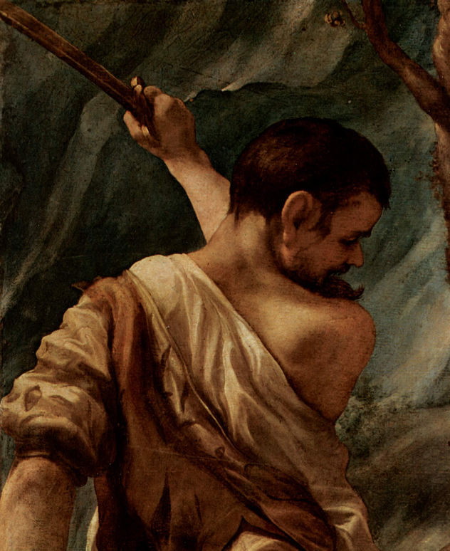 Martyrdom of Four Saints, detail