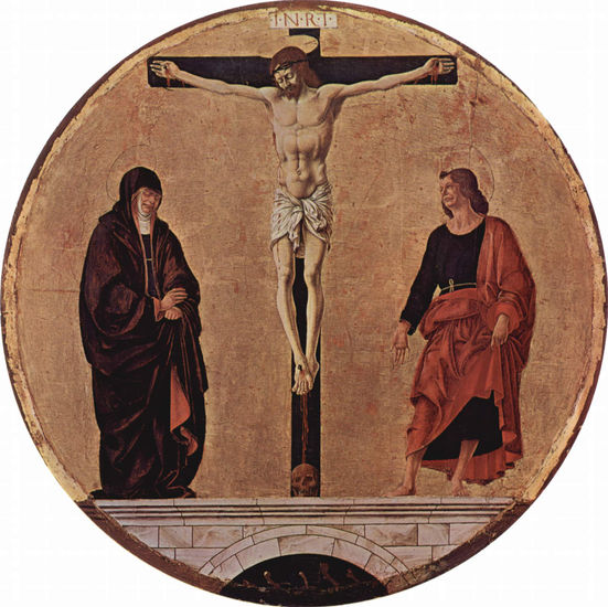 Griffoni Altarpiece, originally Griffoni Chapel in San Petronio in Bologna, central panel with Saint Vincent Ferrer. 