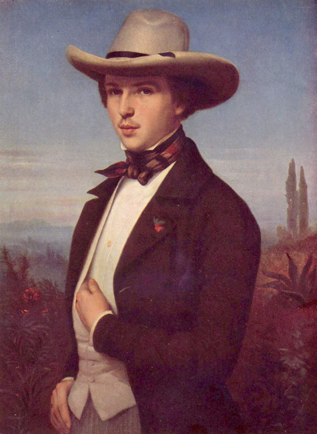 Portrait of Oswald Achenbach