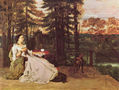Dame auf der Terrasse (Le dame de Francfort)