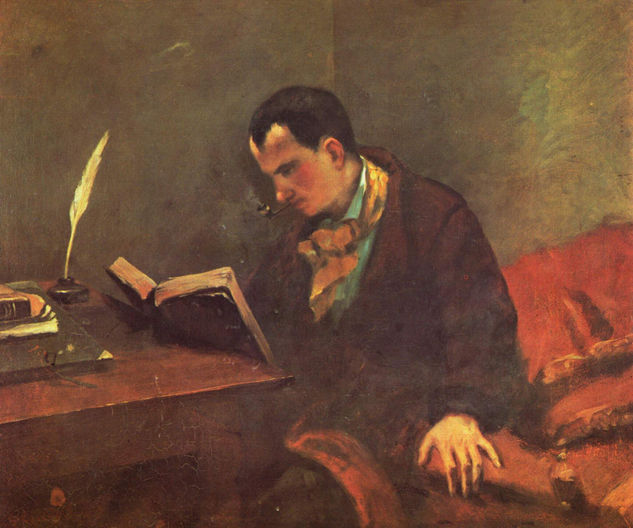 Portrait of Baudelaire 