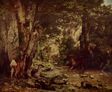 Rehbock en el bosque