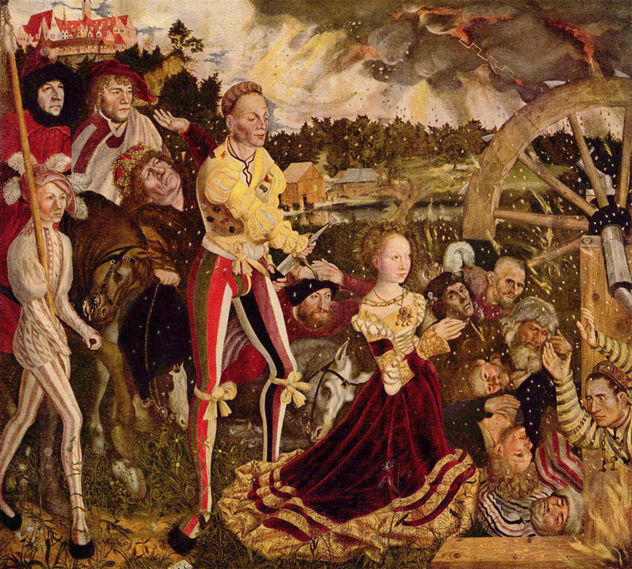 Katharinenaltar, central panel, scene