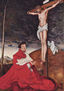 Crucifixion with Cardinal Albrecht of Brandenburg Kneeling (Portrait)