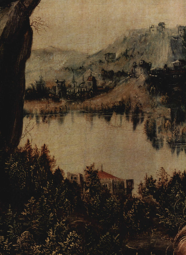 Madonna under the Apple Tree, detail
