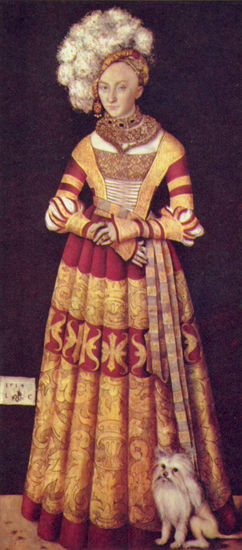 Porträt der Herzogin Katharina von Mecklenburg 