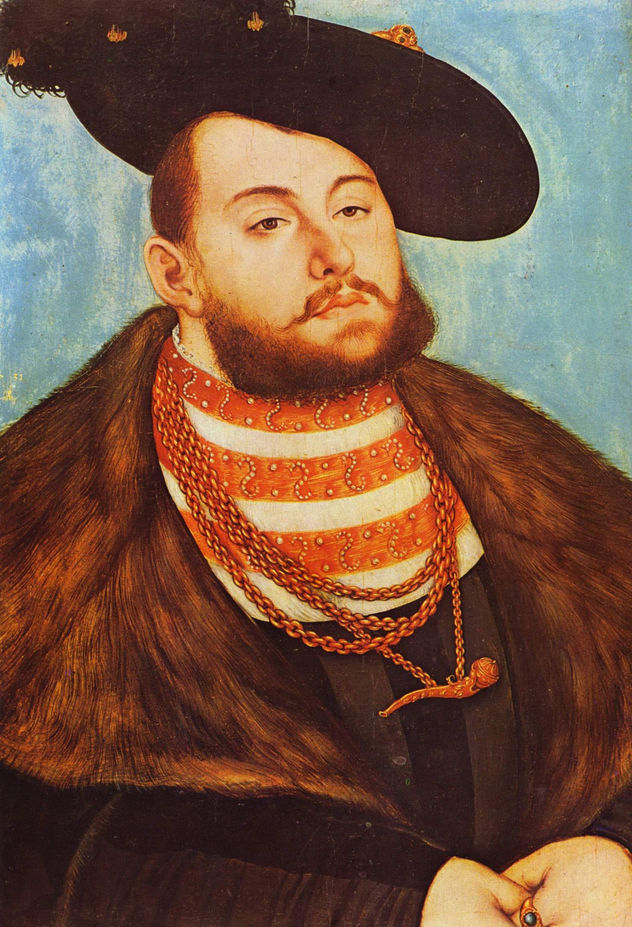 Porträt des Johann Friedrich, Kurfürst von Sachsen