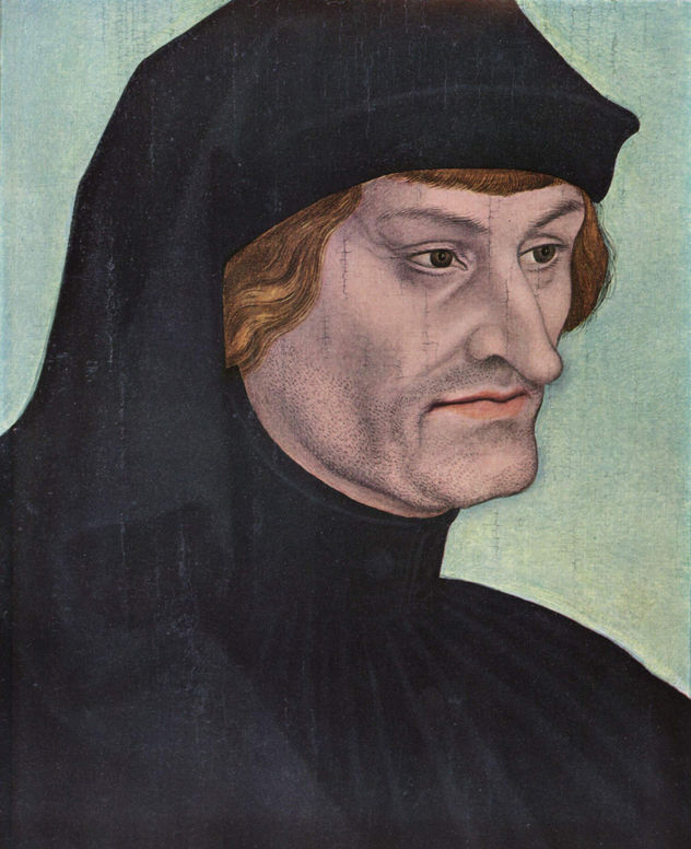 Porträt des Johannes Geiler von Kaisersberg
