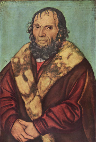 Portrait of the Magdeburg Theologian Dr. Johannes Schöner 