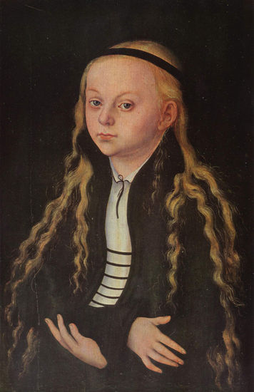 Retrato de una joven (¿Magdalena Luther?) 