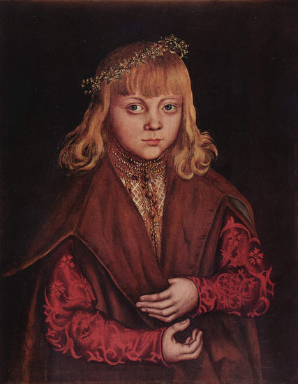 Portrait of a Saxon Prince 