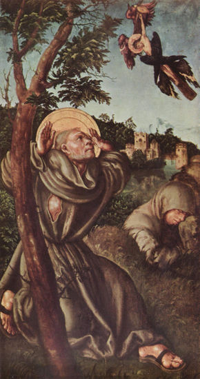 Stigmatization of Saint Francis 