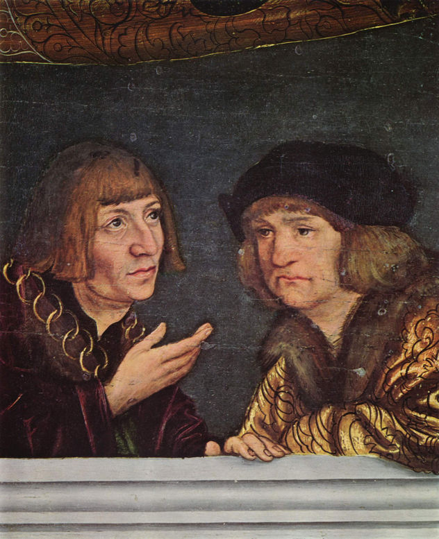 Torgauer Fürstenaltar, Mitteltafel