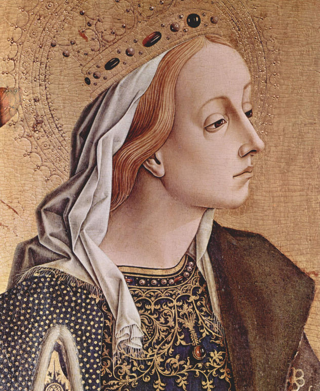 Left outer panel of the San Francesco Altarpiece in Montefiore dell'Aso