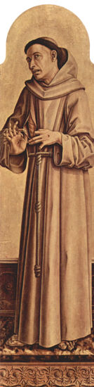 Right inner panel of the Altarpiece of Saint Francis in Montefiore dell'Aso 