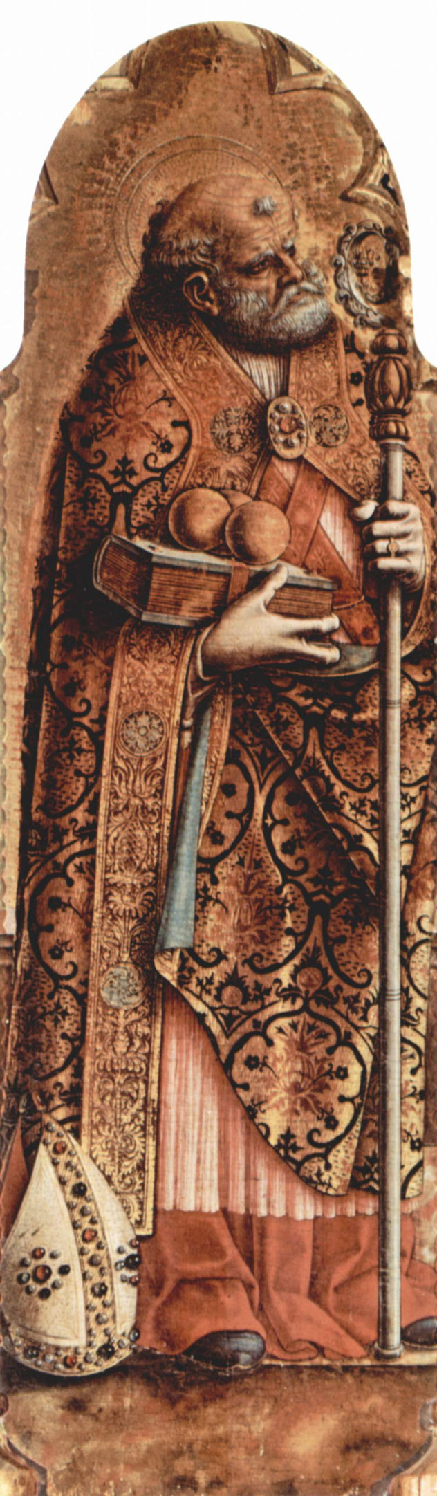 Left outer panel of the San Martino Altarpiece in Monte San Martino