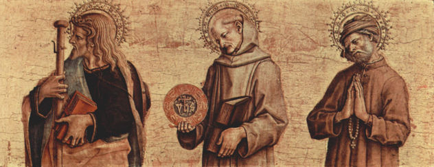 Altar Triptych, left predella panel