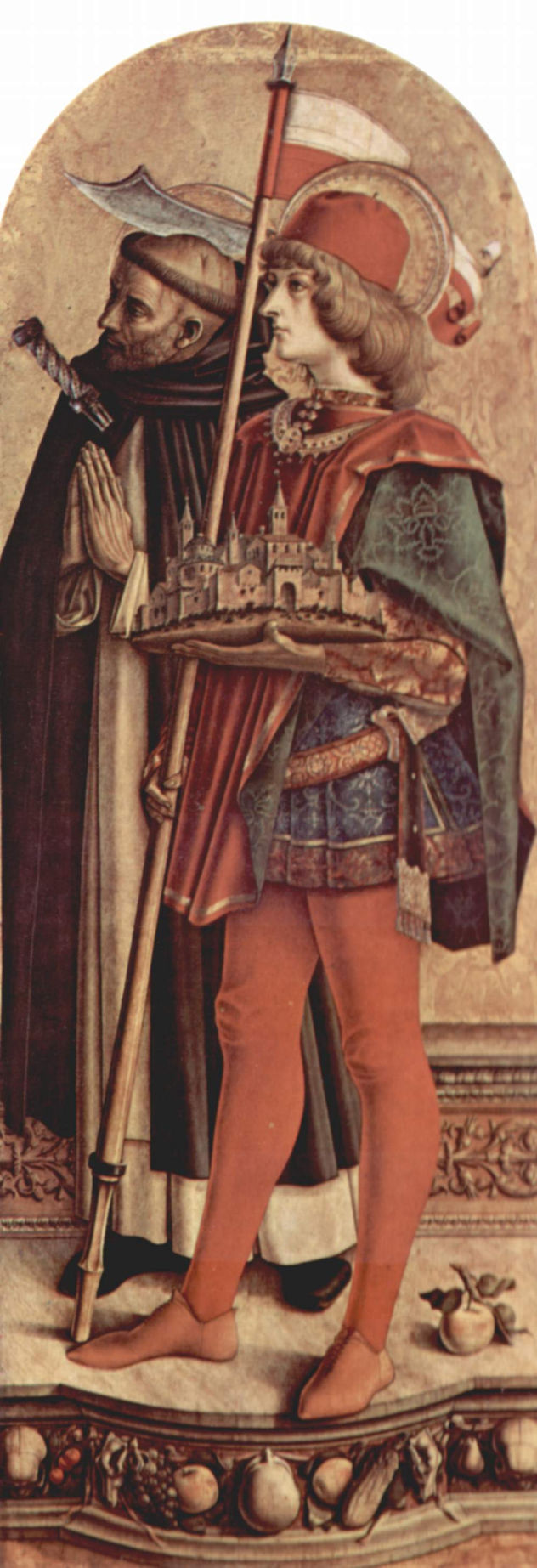 Altartriptychon, tabla derecha