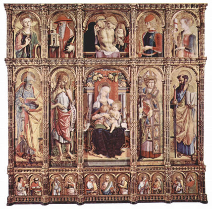 Main altar of the...