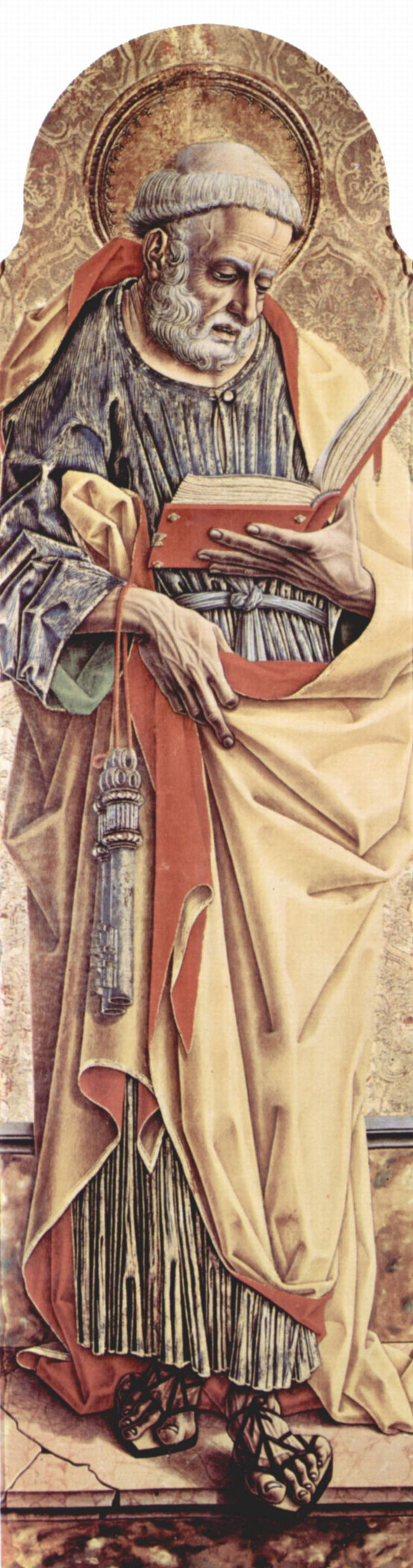 Main altar of the cathedral of Ascoli, polyptych, left outer panel.
