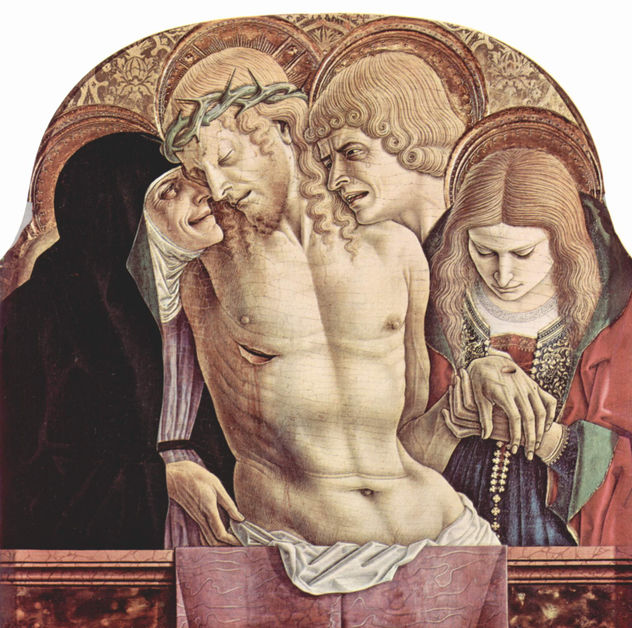 Altar mayor de la catedral de Ascoli, políptico, tabla central.