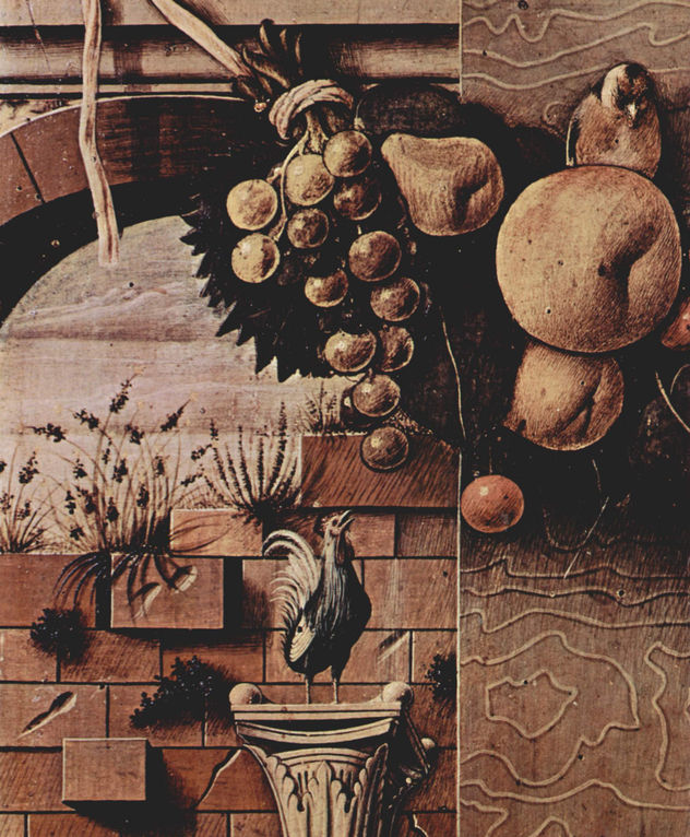 Madonna of the Passion, Detail