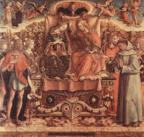 Coronation of Mary,...