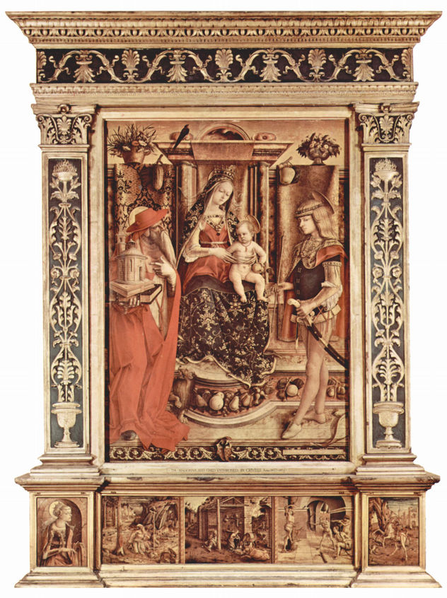 Odoni-Altar, vista general, tabla central