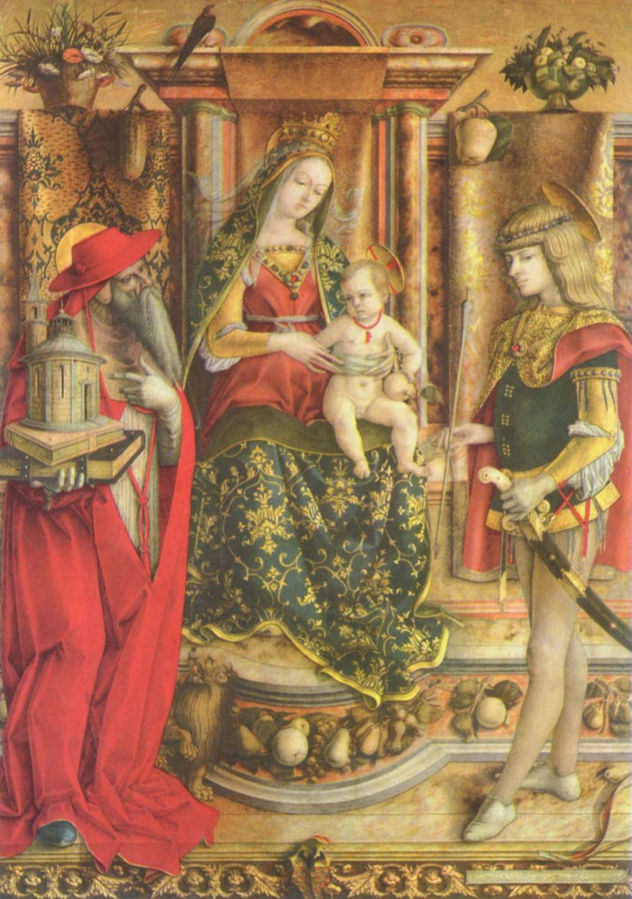 Odoni-Altar, Mitteltafel