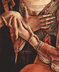 Pietà, Detail