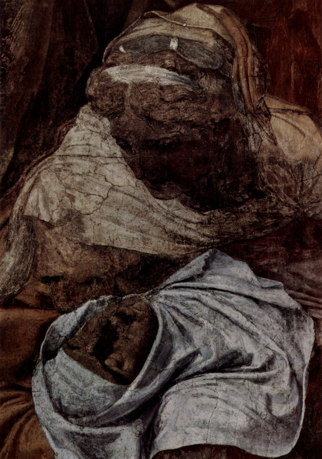 Frescos en la capilla Orsini de Trinità de Monti, escena