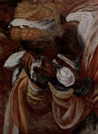 Fresco en la capilla Orsini de Trinità de Monti, escena 