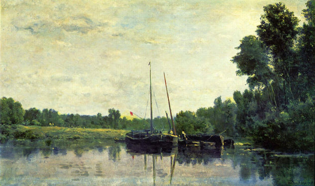 Boats on the Oise 