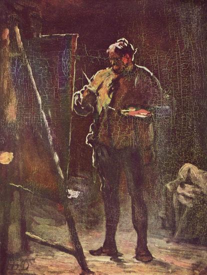 The Painter in Front of the Easel 