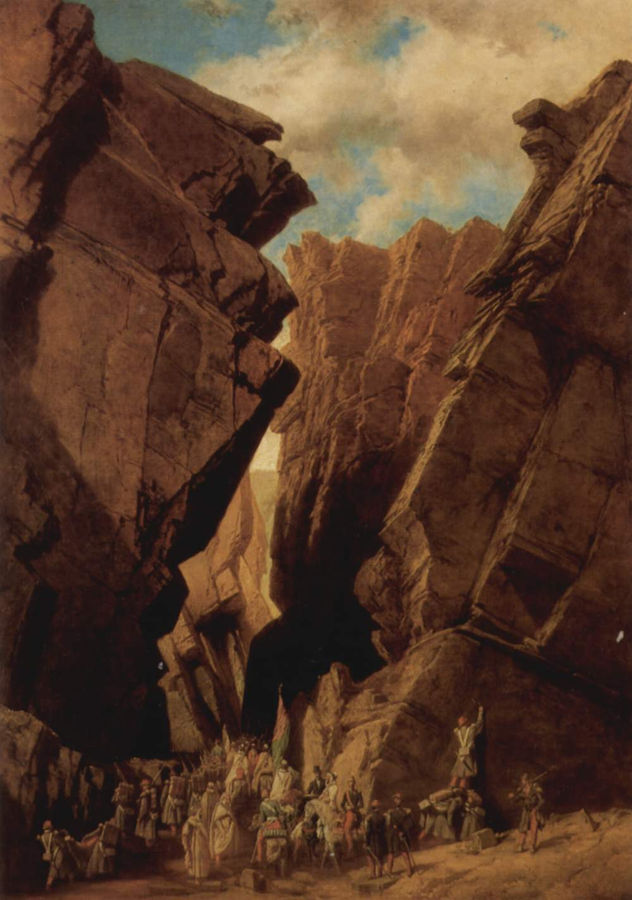 Le Passage de Portes de fer en Algérie, 18 de octubre de 1839