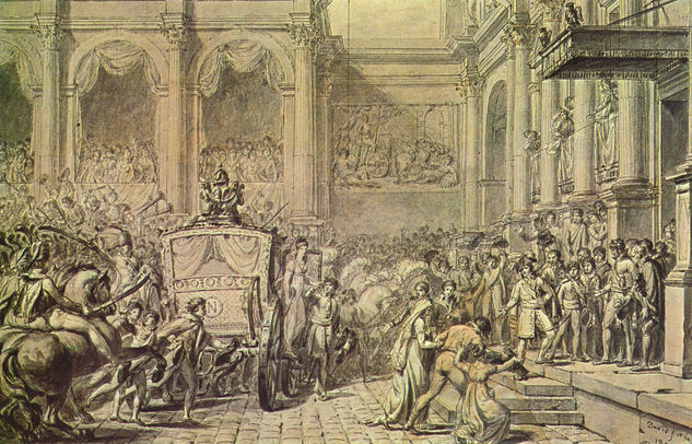 Arrival of Napoleon at the Council 