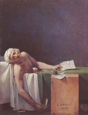 La muerte de Marat