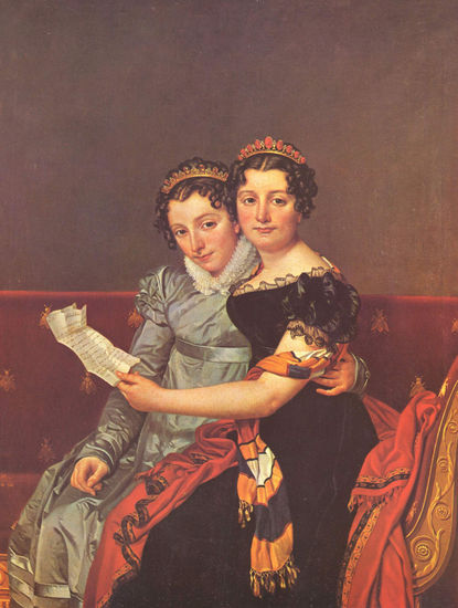 Portrait of the Daughters of Joseph I of Spain 