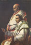 Portrait of Pius VII and Cardinal Caprara