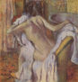 Woman Drying Herself After Bath