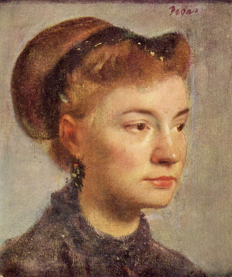 Retrato de una mujer joven 