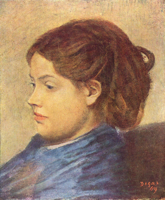 Retrato de Mademoiselle Dobiny