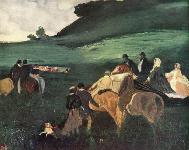 Horseman with Landscape 