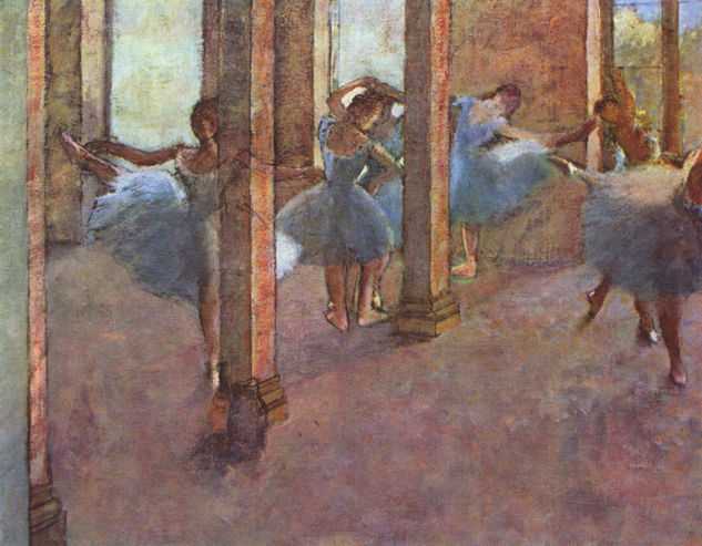 Bailarinas en el foyer 