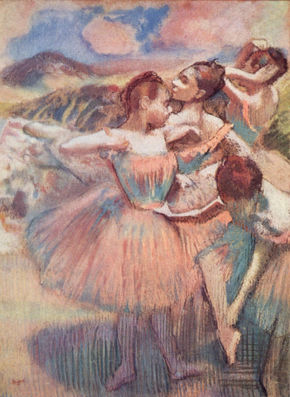 Dancers with Landscape