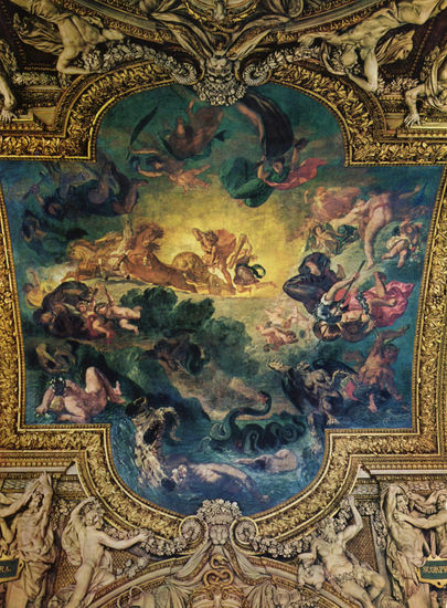 Apollo Destroys the Python (Ceiling of the Apollo Gallery) 