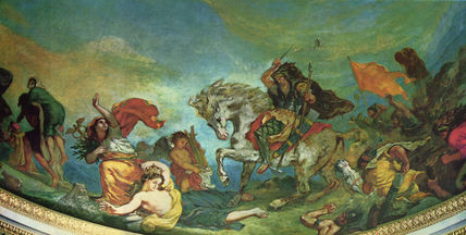 Attila Crosses Italy